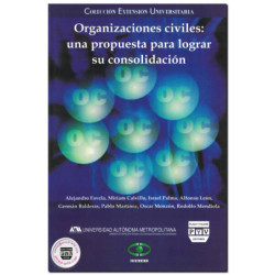 ORGANIZACIONES CIVILES, Una propuesta para lograr su consolidación, Alejandro Favela,Miriam Calvillo,Israel Palma,Alfonso León,G