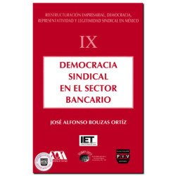 DEMOCRACIA SINDICAL EN EL SECTOR BANCARIO, Vol. IX, José Alfonso Bouzas Ortíz