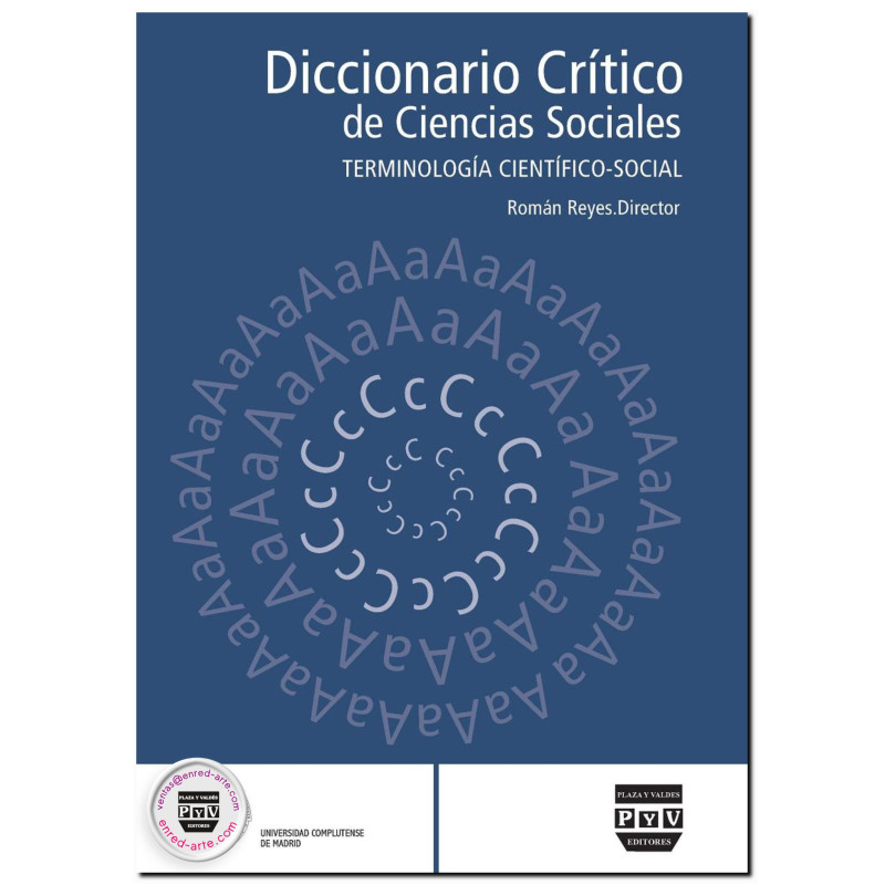 DICCIONARIO CRÍTICO DE CIENCIAS SOCIALES, Obra completa, 4 tomos, Román Reyes